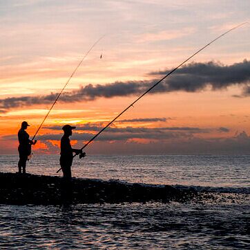 rybaření Bali