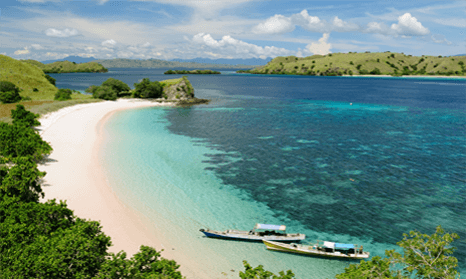 ostrov Flores Indonésie